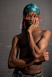 Green Nerd Bear Silky Durag
