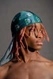 Green Nerd Bear Silky Durag