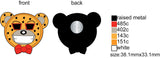 Limited Edition Cheetah Bear  Pin