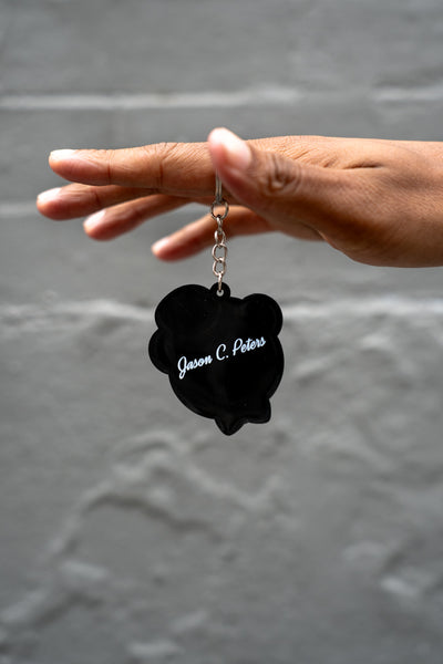 Purple Skater Bear Key Chain – JasonChristopherPeters