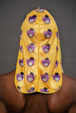Purple Bear Golden ICON  Silky Durag (Collectors Item)