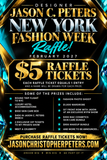 NEW YORK FASHION WEEK FEBRUARY 2027 RAFFLE TICKET
