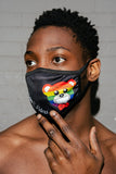 Rainbow Bear Face Mask