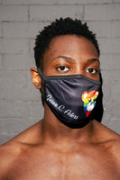 Rainbow Bear Face Mask