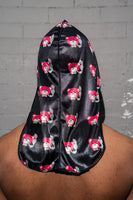 Black Smokey The  Bear Silky Durag