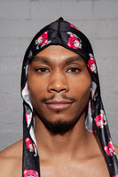 Black Smokey The  Bear Silky Durag