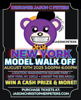 NEW YORK MODEL WALK OFF & FASHION EVENT TICKET!