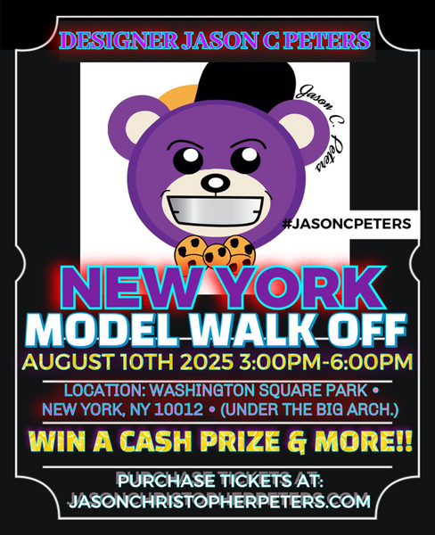 NEW YORK MODEL WALK OFF & FASHION EVENT TICKET!