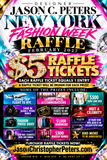 NEW YORK FASHION WEEK FEBRUARY 2027 RAFFLE TICKET