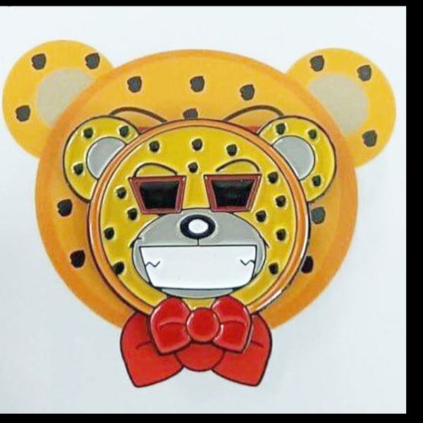 Limited Edition Cheetah Bear  Pin